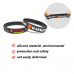 BignzwUra 24 PCS Basketball Motivational Silicone Bracelets - Basketball Party Favors and Supplies for Kids/Boys/Girls/Events/Carnival/Gifts/Prize