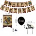 BignzwUra 50 PCS Wizard/Witch/Halloween/Harry Theme Party Decorations-Wizard Magical Theme Supplies Favors Set